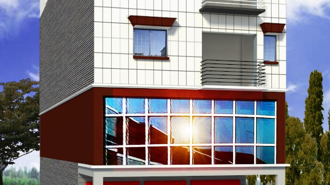 Commercial Block V — view 1