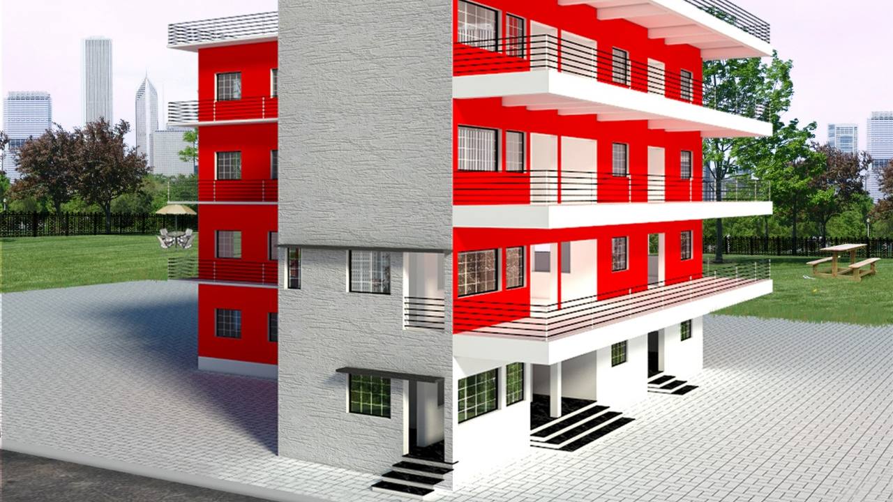 Marriage Hall cum Guest House — view 1