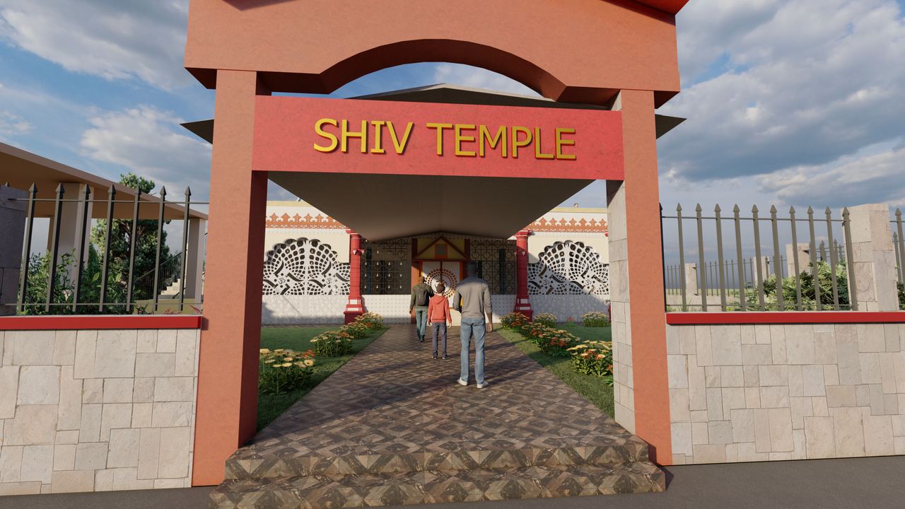 Shiv Mandir, Chanakyapuri — view 2